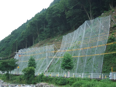 県道岩美八頭線 道路災害防除工事