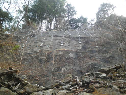 中津川復旧治山工事