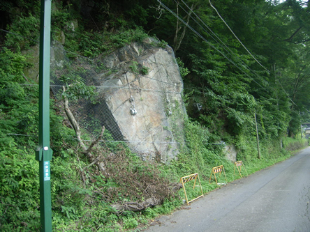 坂本沢復旧治山工事