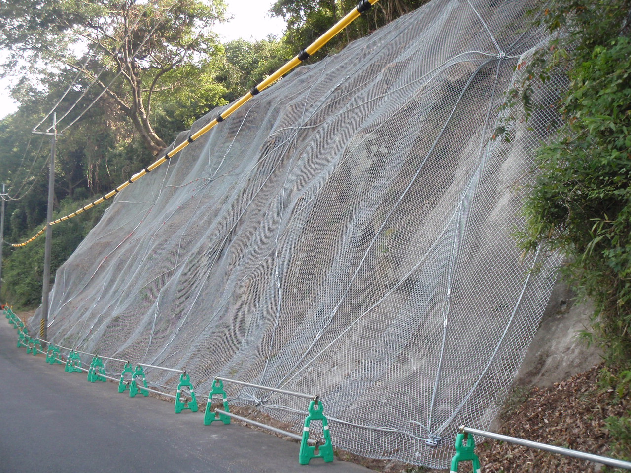 20南建道改第4号 田山高山線落石対策工事