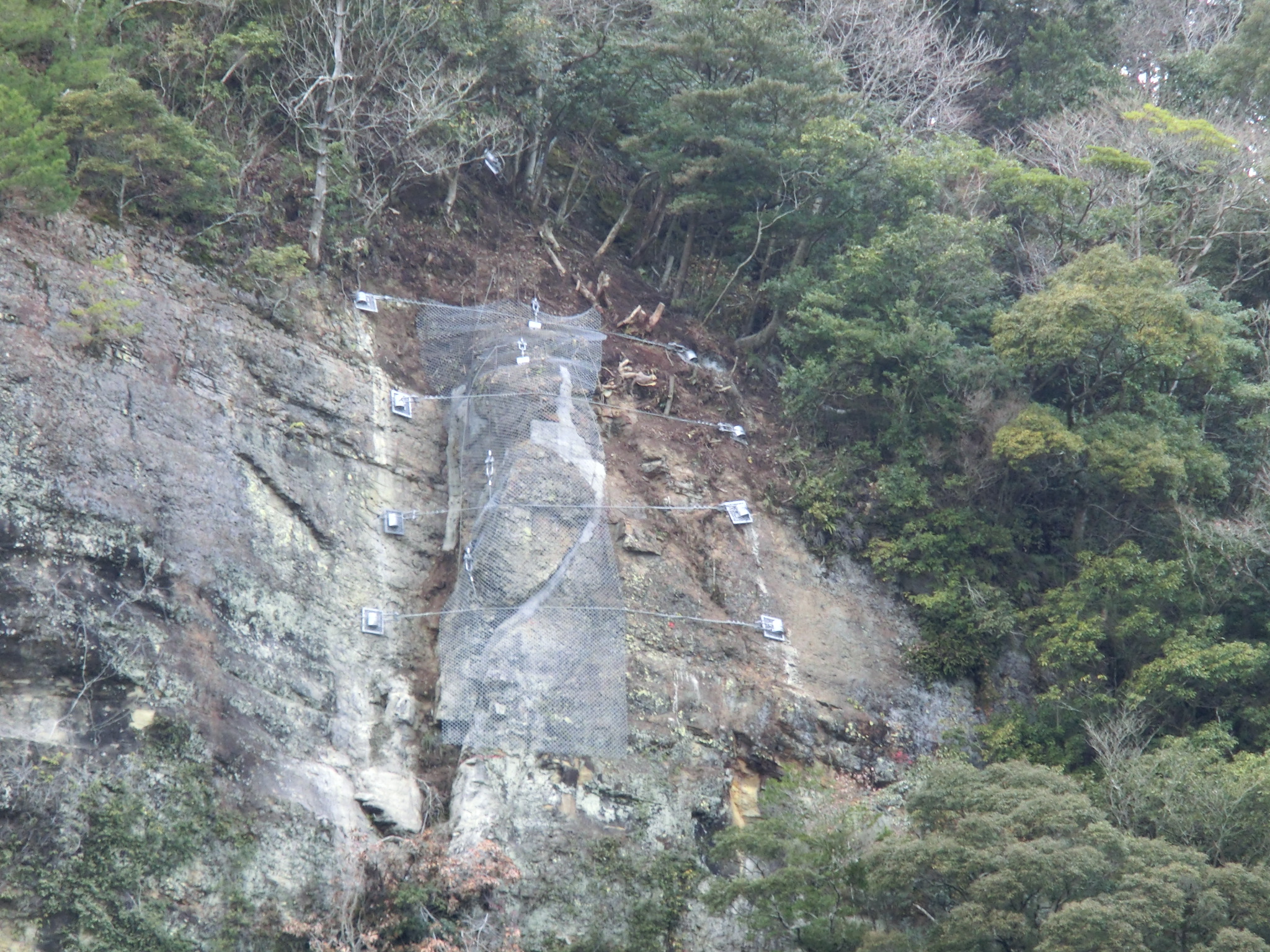 主要県道下関長門線道路防災（一括交付金）工事第2工区