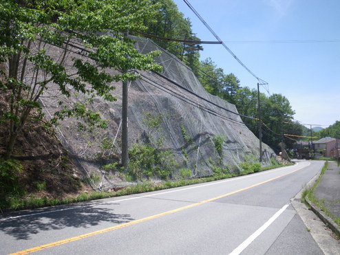 （主）川西篠山線災害防除道路防災工事