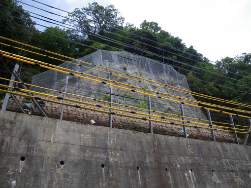 県道鳥取鹿野倉吉線（大原工区）災害防除工事（交付金）（経済対策）