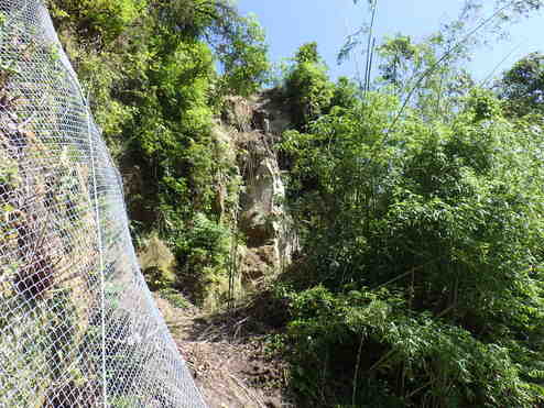 第1号県単道路整備（災害防除・通常）（厚地工区）小山田川田蒲生線